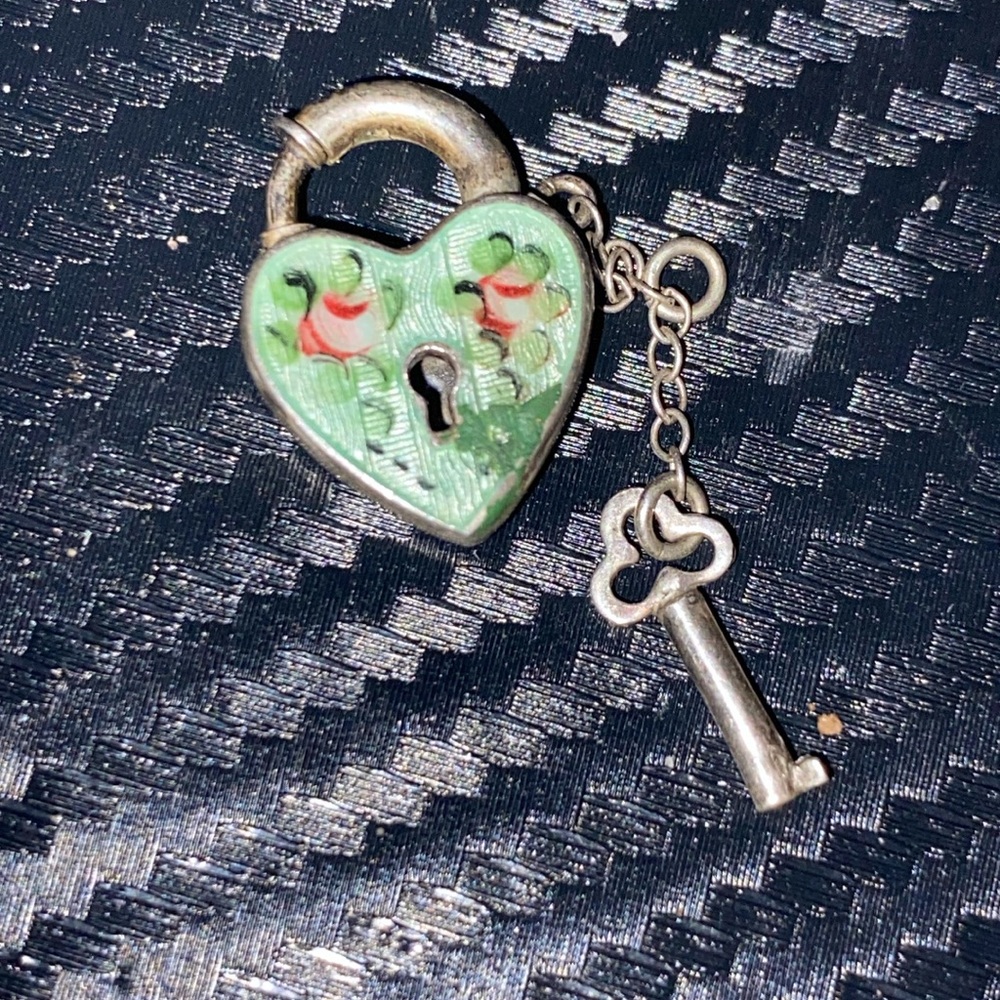 1920’s Vintage Walter Lampl Sterling Charm Bracelet